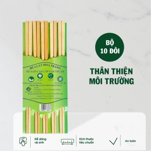 Đũa gỗ Lát Hoa Trắng - THOGOSA