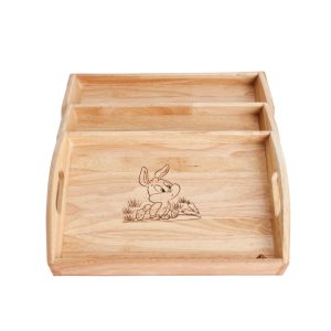 Khay gỗ chữ nhật - THOGOSA