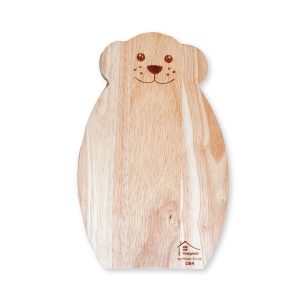 Thớt Gỗ Cao Su Con Cún - THOGOSA