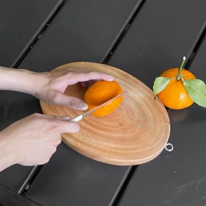 Thớt elip - gỗ xà cừ