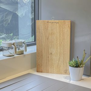 Thớt Gỗ Cao Su Chữ Nhật Dày – THOGOSA