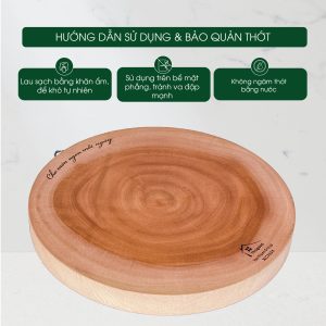 Thớt gỗ xà cừ - loại 1