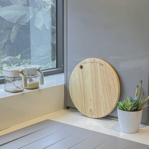 Thớt gỗ cao su tròn mỏng – THOGOSA