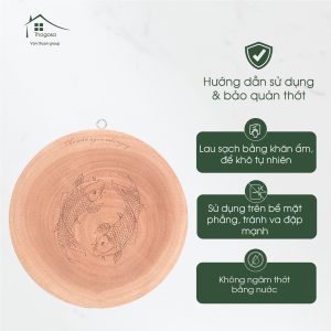 thớt xà cừ - hoa văn đặc biệt (2)