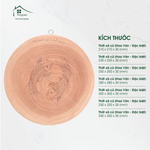 thớt xà cừ - hoa văn đặc biệt (2)