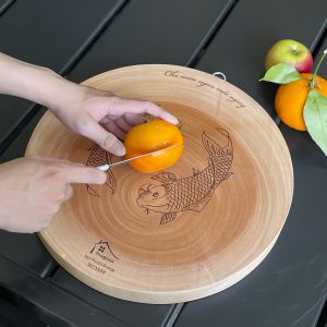 thớt xà cừ - hoa văn đặc biệt (2)