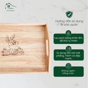 Khay gỗ chữ nhật – THOGOSA