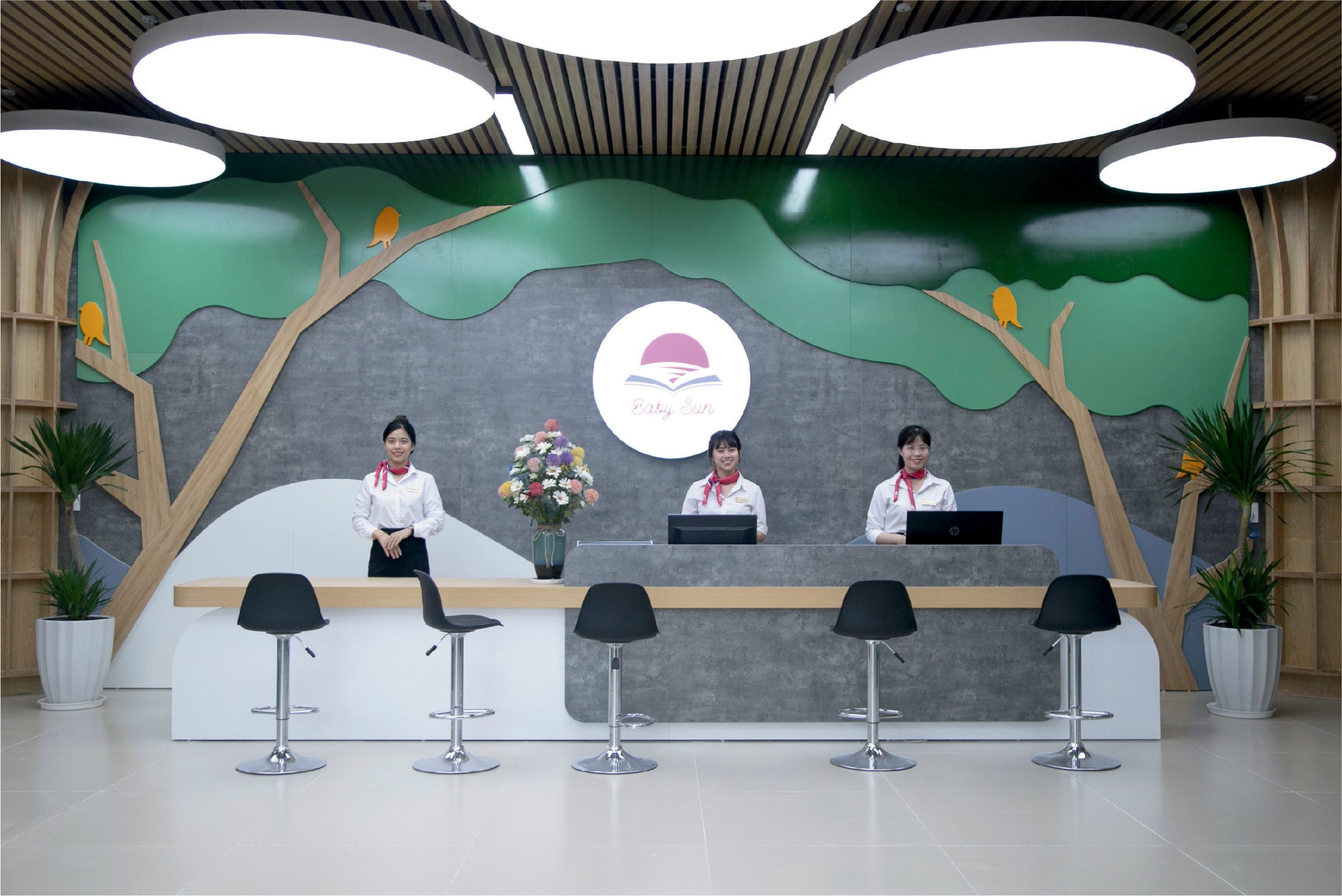 Dự Án Nội Thất ở Trường Mầm Non Baby Sun, 258 Phan Đình Phùng, TP Kon Tum